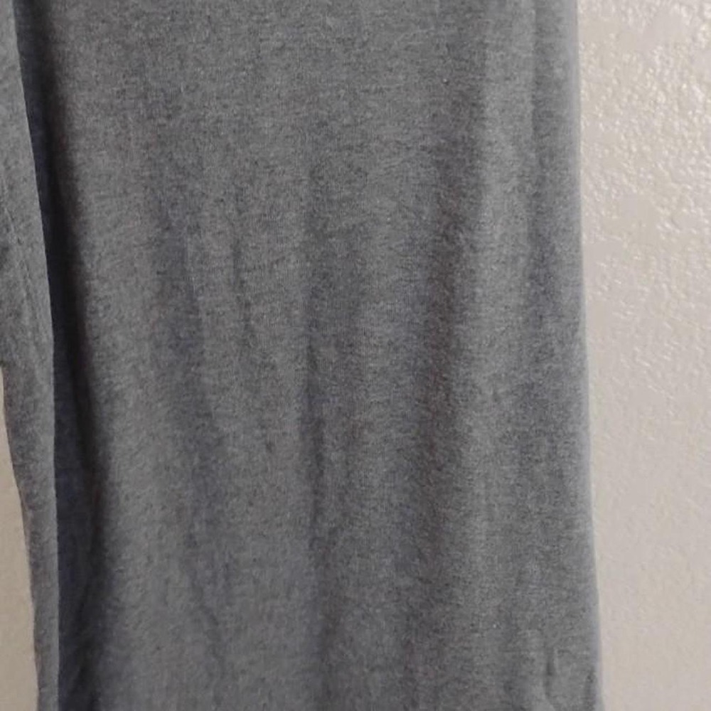 Retrology Grey Knit‎ Midi Skirt clean girl soft stretchy athleisure cozy preppy - Picture 2 of 6